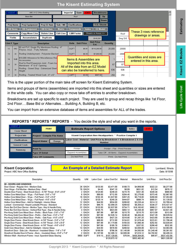Kisent Estimating