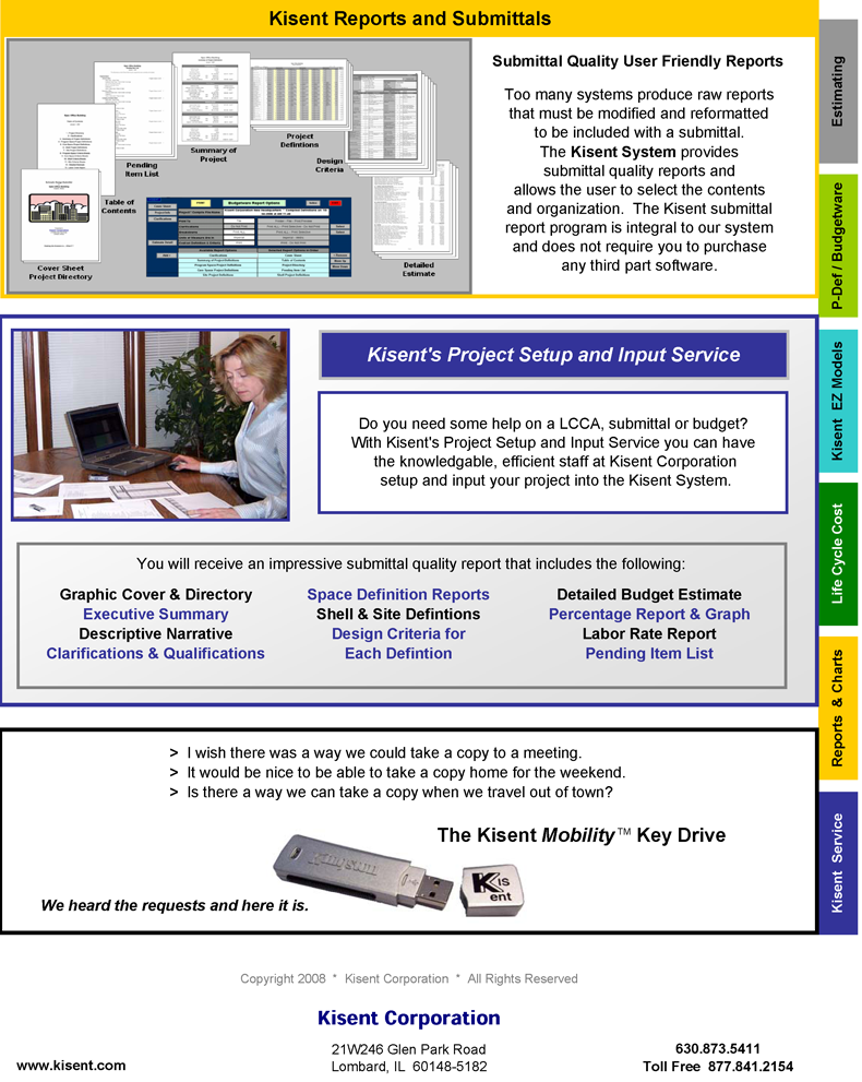 Kisent Reports & Service